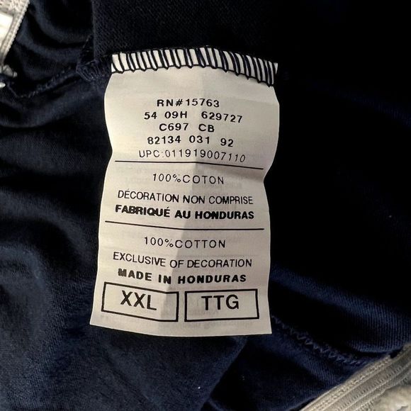 NWT Vintage 90s Champion Mens Sz XXL Jersey Short Navy Blue Athletic Shorts - Picture 8 of 8